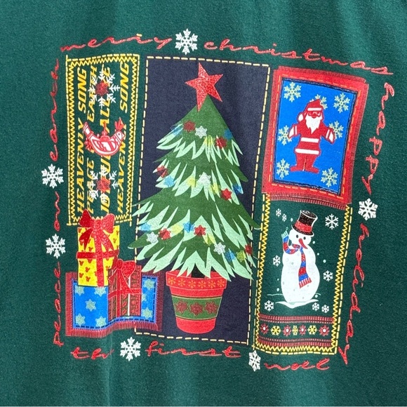 Time 2 Celebrate by Freeze Christmas Holiday Short Sleeve T-Shirt - Picture 3 of 7